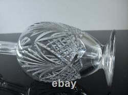 ANCIENNE 1 CARAFE DECANTER A VIN EAU CRISTAL TAILLE MODELE MOSELE ST LOUIS 38cm