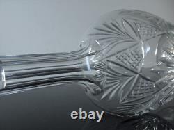 ANCIENNE 1 CARAFE DECANTER A VIN EAU CRISTAL TAILLE MODELE MOSELE ST LOUIS 38cm