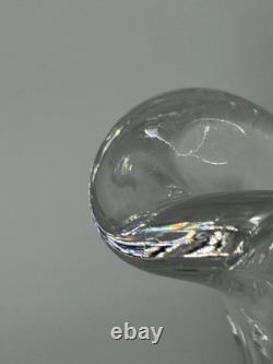 Aiguière Saint-Louis en cristal taillé avec bouchon