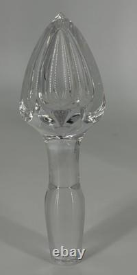 Aiguière Saint-Louis en cristal taillé avec bouchon