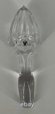 Aiguière Saint-Louis en cristal taillé avec bouchon