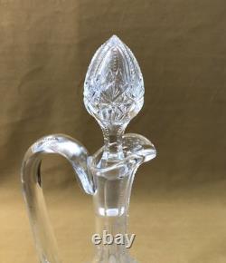 Aiguière / broc / carafe en cristal SAINT LOUIS modèle GAVARNI taille 5033 32 cm