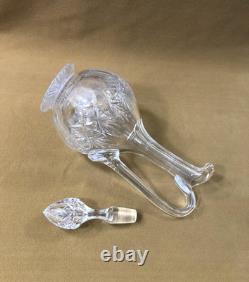 Aiguière / broc / carafe en cristal SAINT LOUIS modèle GAVARNI taille 5033 32 cm