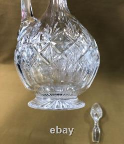 Aiguière / broc / carafe en cristal SAINT LOUIS modèle GAVARNI taille 5033 32 cm