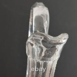 Ancien Carafe En Cristal De Saint Louis Modele Thistle