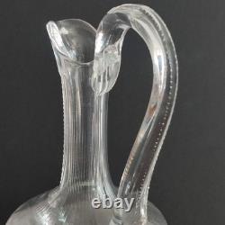 Ancien Carafe En Cristal De Saint Louis Modele Thistle