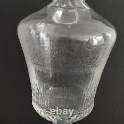 Ancien Carafe En Cristal De Saint Louis Modele Thistle
