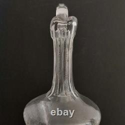 Ancien Carafe En Cristal De Saint Louis Modele Thistle