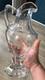 Ancien Grand Broc Pichet Cristal Facette Moser Baccarat Saint Louis