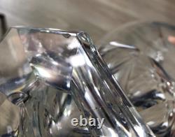 Ancien Grand Broc Pichet Cristal Facette MOSER Baccarat Saint Louis