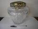 Ancien Grand Vase Pique Fleurs Cristal Taillé Val Saint Lambert St Louis