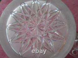 Ancien Grand Vase Pique Fleurs Cristal Taillé Val Saint Lambert St Louis