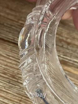 Ancien huilier en cristal signé Saint Louis