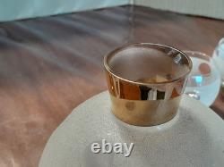 Ancien service carafe + 7 verres cristal Baccarat, Saint Louis