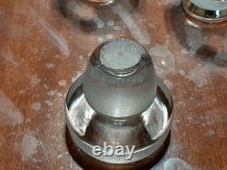 Ancien service carafe + 7 verres cristal Baccarat, Saint Louis