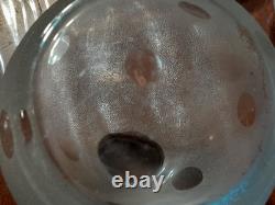 Ancien service carafe + 7 verres cristal Baccarat, Saint Louis