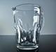 Ancienne Cruche Broc Cristal Massif Taille Modelé Jersey St Louis Signe