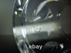 Ancienne Cruche Broc Cristal Massif Taille Modelé Jersey St Louis Signe