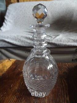 Ancienne carafe en cristal Saint louis modèle trianon