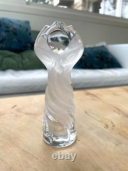 Ancienne sculpture en cristal de Saint Louis pour le 225 eme anniversaire
