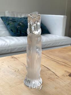 Ancienne sculpture en cristal de Saint Louis pour le 225 eme anniversaire