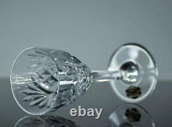 Anciennes 6 Verres A Vin En Cristal Taille Modelé Chantilly St Louis Non Signe