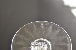 Anciennes 6 Verres A Vin En Cristal Taille Souffle Modele Sammy Taille St Louis