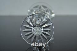 Anciennes 6 Verres A Vin En Cristal Taille Souffle Modele Sammy Taille St Louis