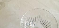 Anciens 12 verres à vin en cristal signé Saint Louis modèle Liane