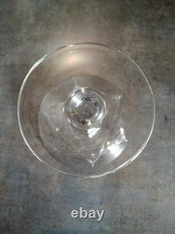 Art Déco Service 25 Verres Cristal Taillé, St Louis Baccarat