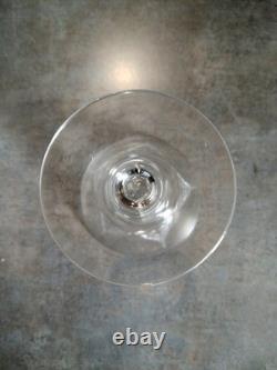 Art Déco Service 25 Verres Cristal Taillé, St Louis Baccarat