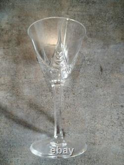 Art Déco Service 25 Verres Cristal Taillé, St Louis Baccarat