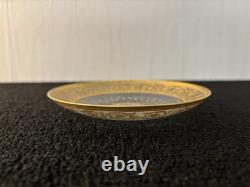 Assiette à pain modèle thistle en cristal de Saint Louis