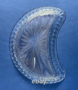 Assiette à salade cristal de Saint Louis modèle Tommy L 19.8cm