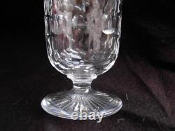 BACCARAT, St LOUIS, SERIE DE 3 VERRES A BIERE EN CRISTAL, A IDENTIFIER, XXème