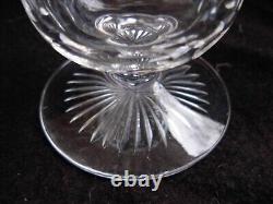 BACCARAT, St LOUIS, SERIE DE 3 VERRES A BIERE EN CRISTAL, A IDENTIFIER, XXème
