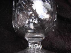 BACCARAT, St LOUIS, SERIE DE 3 VERRES A BIERE EN CRISTAL, A IDENTIFIER, XXème