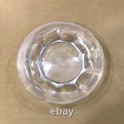 BACCARAT ou SAINT LOUIS drageoir / coupe sur pied en cristal taillé 23,5 cm
