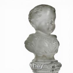 Baccarat Buste de Napoléon II L'aiglon cristal era Le creusot Saint Louis XIXth