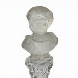 Baccarat Buste de Napoléon II L'aiglon cristal era Le creusot Saint Louis XIXth