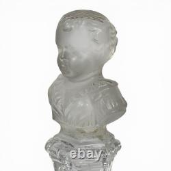 Baccarat Buste de Napoléon II L'aiglon cristal era Le creusot Saint Louis XIXth