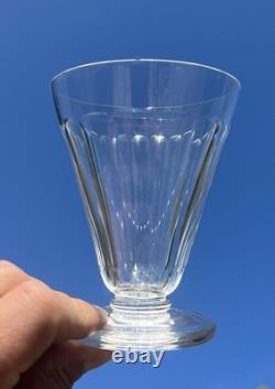 Baccarat Saint Louis 6 Water Crystal Glasses Verre A Eau Cristal Taille Art Deco