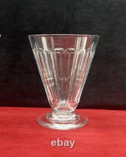 Baccarat Saint Louis 6 Water Crystal Glasses Verre A Eau Cristal Taille Art Deco