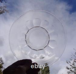 Baccarat Saint Louis Caton Drageoir Sucrier Cristal Taille Cotes Plates 19eme B