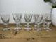Baccarat Saint Louis Caton Verre A Vin Cristal Taille Cotes Plates 19eme Xixeme