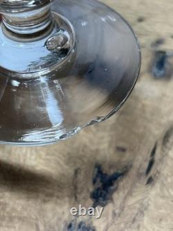 Baccarat Saint Louis Caton Verre A Vin Cristal Taille Cotes Plates 19eme Xixeme