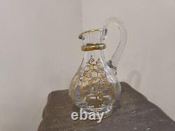 Bel Ensemble Pichet Et 5 Verres A Vin En Cristal De Saint Louis Modele Cluny