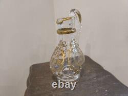 Bel Ensemble Pichet Et 5 Verres A Vin En Cristal De Saint Louis Modele Cluny