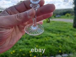 Belle Serie De 5 Verres A Liqueur En Cristal De Saint Louis Modele Tommy