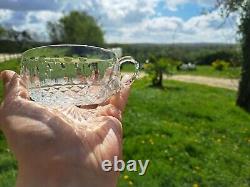 Belle Serie De 6 Coupes A Glaces En Cristal De Saint Louis Modele Tommy